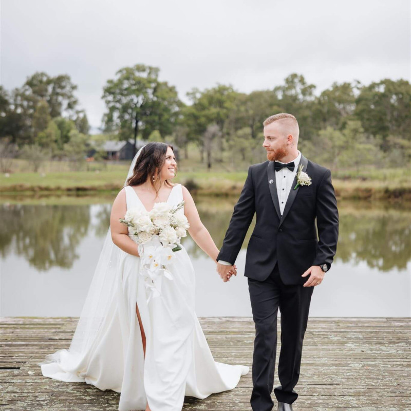 Wedding in the Hunter Valley at Squire's Vineyard